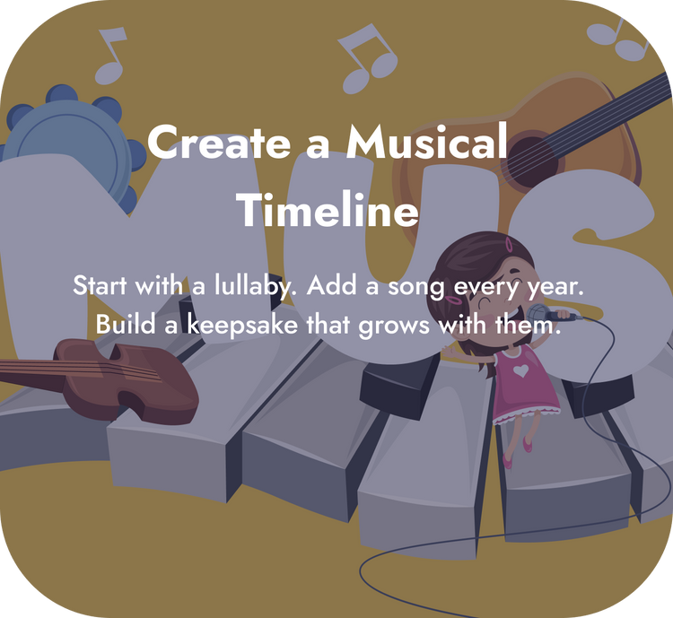 Personalized kids melodies song gift banner – YourMelodyMakers